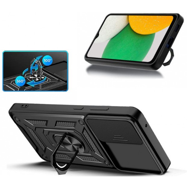 Фото - Чехол для смартфона BeCover Military for Samsung Galaxy A03 Core SM-A032 Black (707362)
