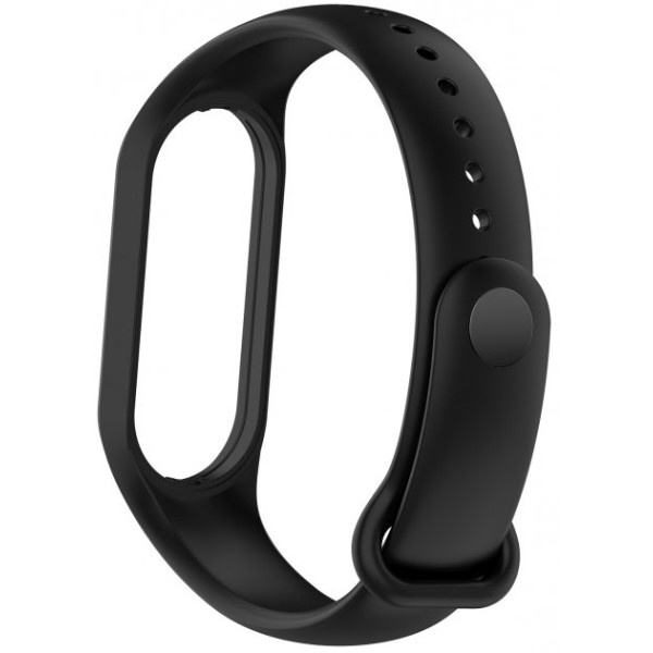 Фото - Ремінець для фітнес-браслету Armorstandart New Style for Xiaomi Mi Band 7/6/5 Black (ARM61894)