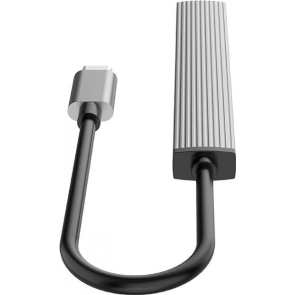 Фото - Хаб USB Orico Type-C USB3.0 2xUSB 2.0 TF (AH-12F-GY-BP)