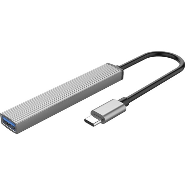 Фото - Хаб USB Orico Type-C USB3.0 2xUSB 2.0 TF (AH-12F-GY-BP)