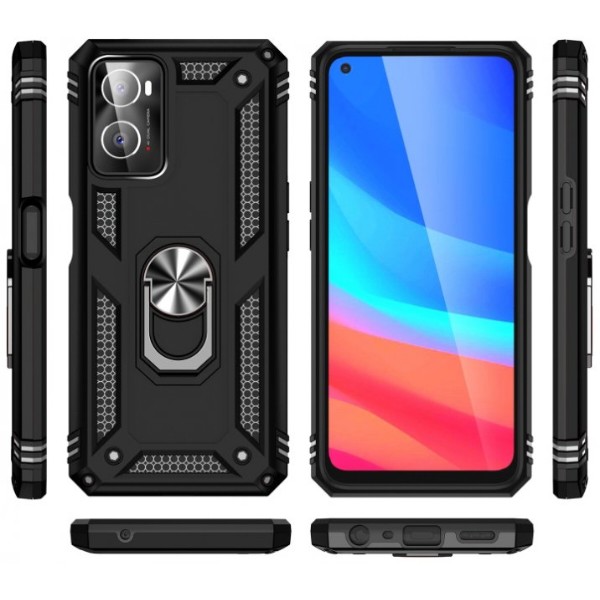 Фото - Чехол для смартфона BeCover Military for Oppo A76 Black (707405)