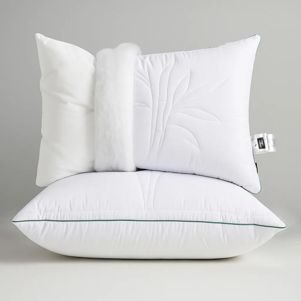 Фото - Подушка стандартна MirSon №520 Marzello Collection Bamboo середня 60x60 см (2200012229248)