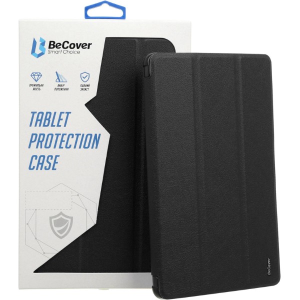 Фото - Чехол для планшета BeCover Ultra Slim Origami Transparent for Apple iPad Pro 11" M4 2024 Black (711689)