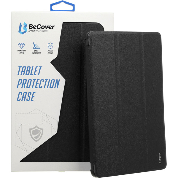 Фото - Чохол для планшета BeCover Ultra Slim Origami Transparent з кріпленням Apple iPad Air 11'' (M2)/iPad Air 11'' (M3) Black (711389)