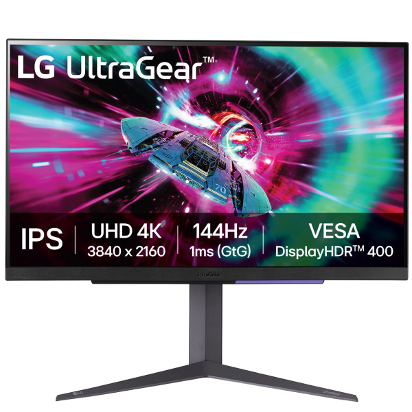 Фото - Монітор ігровий LG 27GR93U-B