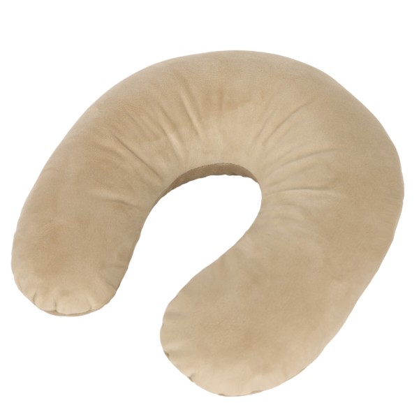 Фото - Подушка дорожня MirSon №8749 Velvet Line 28-0004 Cream 50% Memory (2200006348344)