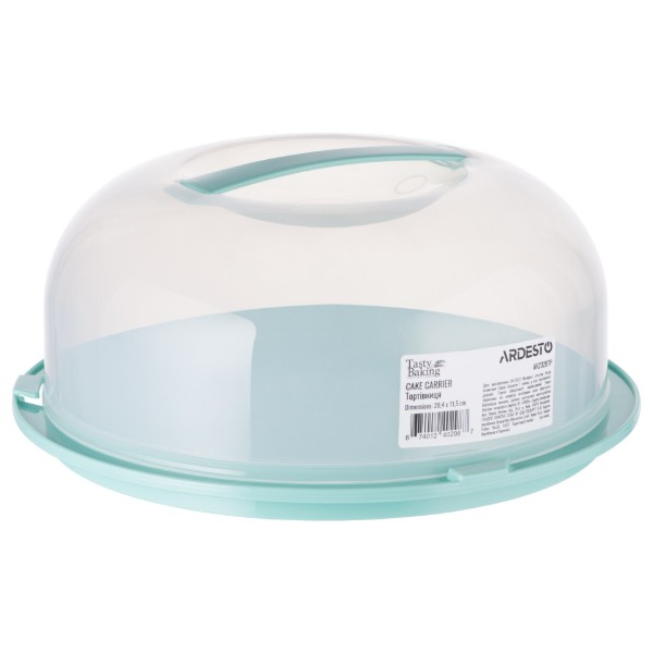 Фото - Ємність для зберігання торта ARDESTO Tasty Baking 28.4x11.5 см (AR2328TP)