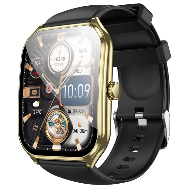 Фото - Смарт-годинник HOCO Y28 AMOLED Smart sports watch (call version) Gold (6942007648493)