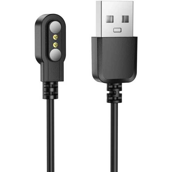 Фото - Бездротовий зарядний пристрій HOCO Y26/Y27 Smart sports watch charging cable Black (6942007645454)