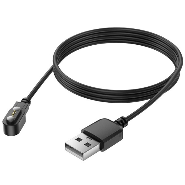 Фото - Бездротовий зарядний пристрій HOCO Y26/Y27 Smart sports watch charging cable Black (6942007645454)
