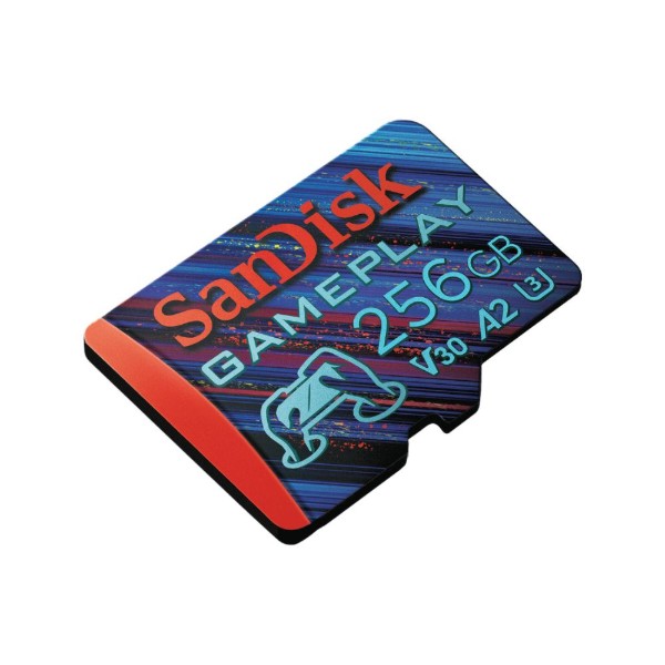 Фото - Карта пам'яті SanDisk microSDXC UHS-1 U3 GamePlay A2 256Gb class 10 V30 (SDSQXAV-256G-GN6XN)