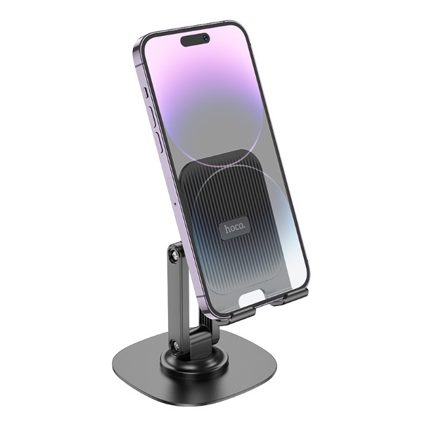 Фото - Подставка для мобильного устройства HOCO HD6 Winner dual-axis rotating Black (6942007602372)