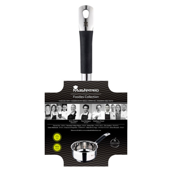 Фото - Ківш Masterpro Foodies collection 1,3 л (BGMP-1500-BK)