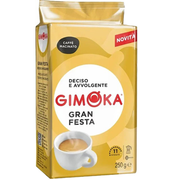Фото - Кава мелена Gimoka Gran Festa 250 г (8003012000138)