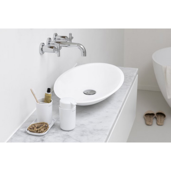Фото - Дозатор для мила Brabantia +підставка для зубних щіток та піднос 3 ін. 280382