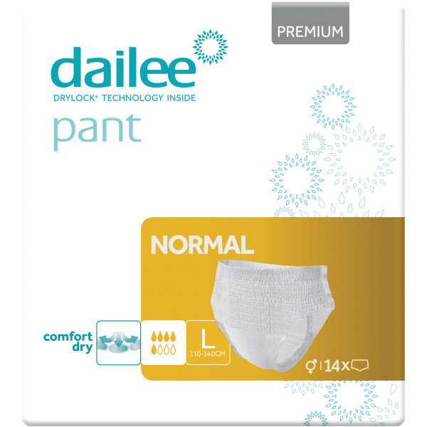 Фото - Одноразовые подгузники-трусики Dailee Pant Premium для взрослых Normal Large, 14 шт. (144.12.010)