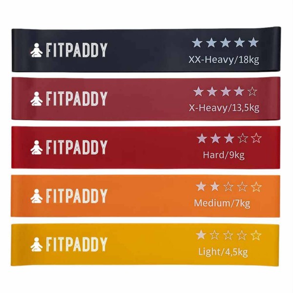 Фото - Набор резин для фитнеса и спорта FITPADDY EBND01