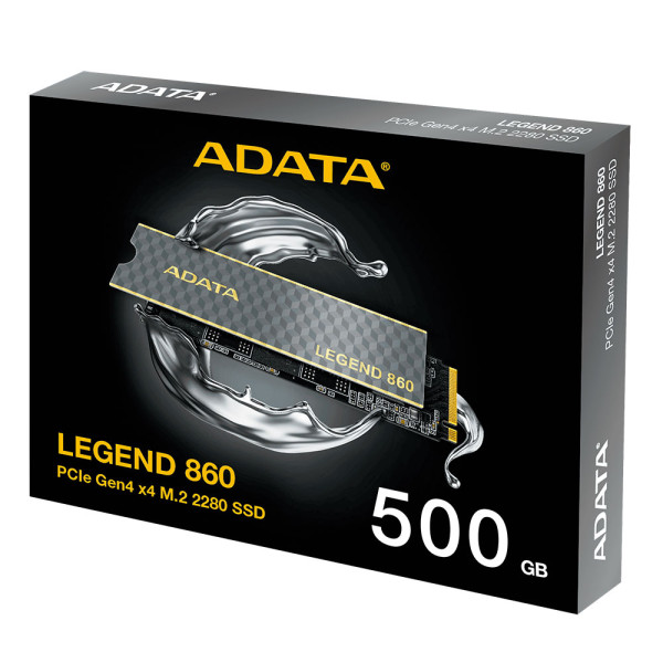 Фото - SSD-накопичувач внутрішній ADATA M.2 LEGEND 860 500 GB (SLEG-860-500GCS)
