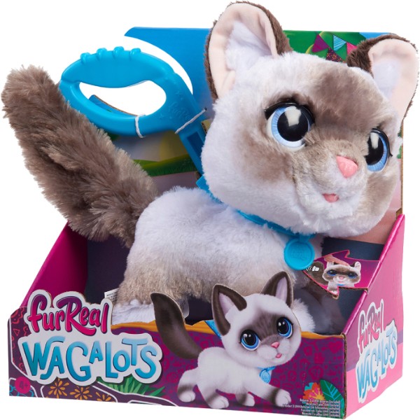 Фото - Интерактивная игрушка Furreal серии Wag-A-Lots – КОТЕНОК (28059)