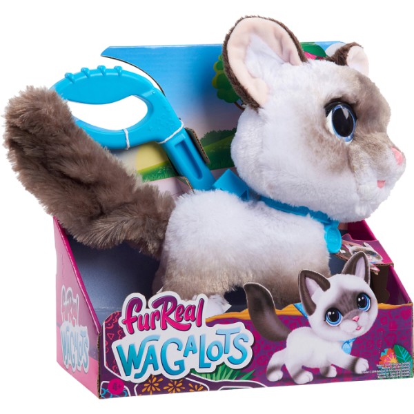 Фото - Интерактивная игрушка Furreal серии Wag-A-Lots – КОТЕНОК (28059)