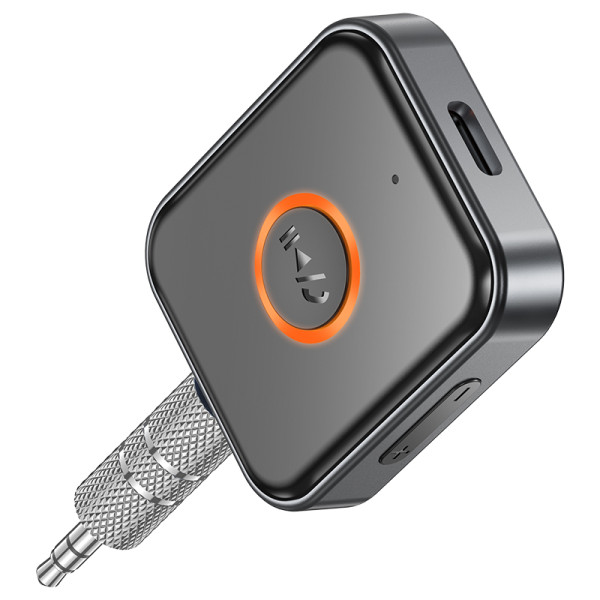 Фото - Бездротовий адаптер автомобільний BOROFONE BC55 Suave car AUX BT receiver Black (6941991112225)