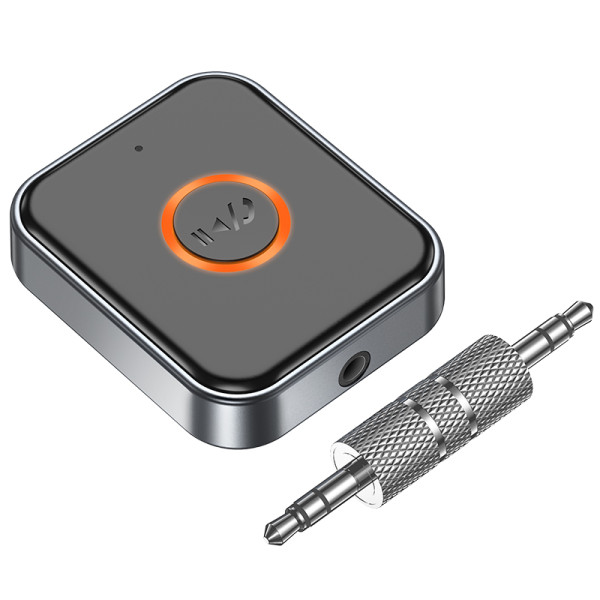 Фото - Бездротовий адаптер автомобільний BOROFONE BC55 Suave car AUX BT receiver Black (6941991112225)