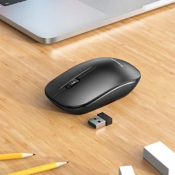 Фото - Мышь беспроводная BOROFONE BG14 Planet 2.4G business wireless mouse Black (6941991113376)