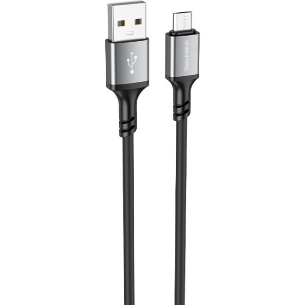 Фото - Кабель BOROFONE BX83 Micro Black (6974443386387)