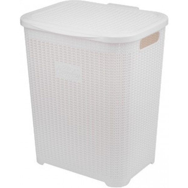 Фото - Кошик для білизни VIOLET HOUSE 1007 Віолетта White 45 л