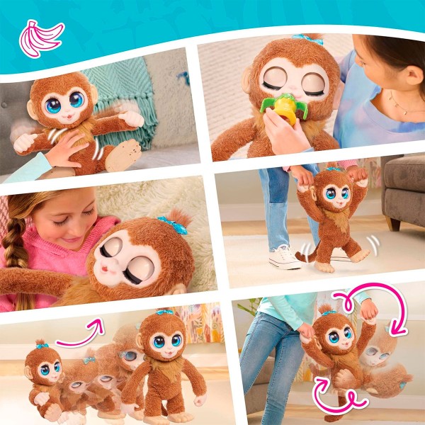 Фото - Интерактивная игрушка Furreal ИГРИВАЯ ОБЕЗЬЯНКА АРАХИС (28113)