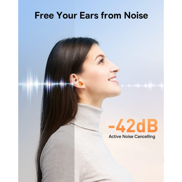 Фото - Навушники вкладиші бездротові TWS Baseus AirNora 2 True Wireless Earphones Gradient Orange (NGTW320207)