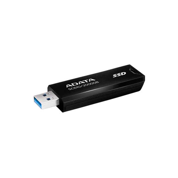 Фото - SSD-накопитель внешний ADATA SC610 2TB USB 3.2 550/500Mb/s Black (SC610-2000G-CBK/RD)