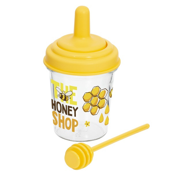 Фото - Ємність для зберігання Herevin Honey 0.32 л + ложка (131510-001)