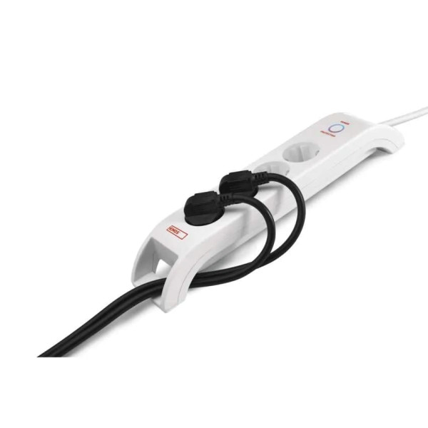 Фото - Мережевий фільтр EMOS P54212, 4 розетки, 2м. 16A 3680Вт білий