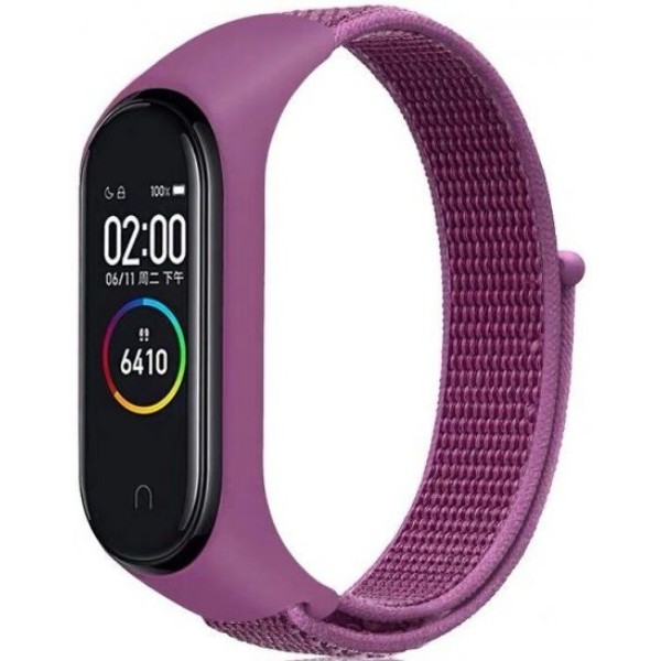 Фото - Ремешок для фитнес-браслета BeCover Nylon Style for Xiaomi Mi Smart Band 7 Purple (707667) Фото - Ремешок для фитнес-браслета BeCover Nylon Style for Xiaomi Mi Smart Band 7 Purple (707667)