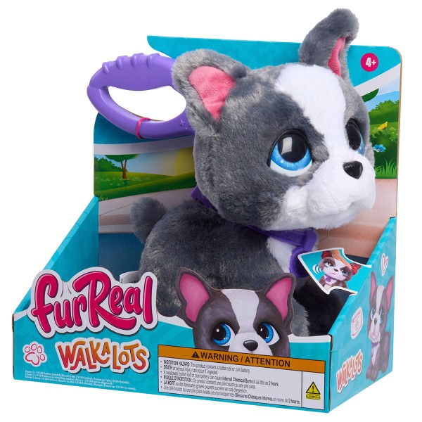 Фото - Интерактивная игрушка Furreal Walk-a-Lots – ФРАНЦУЗСКИЙ БУЛЬДОГ (28161)