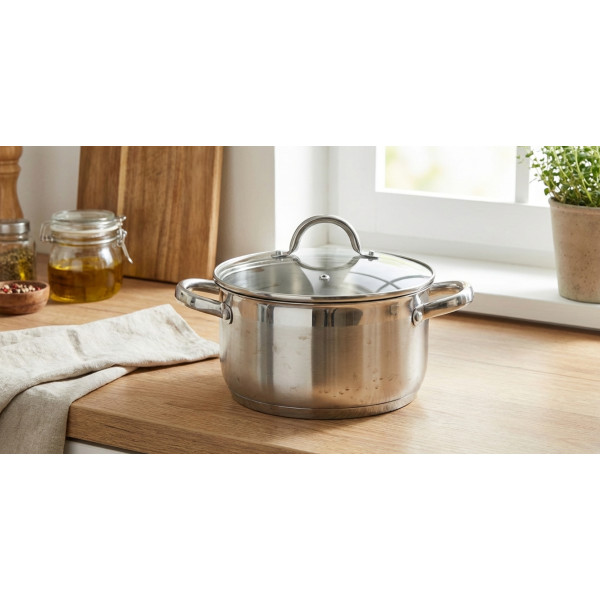 Фото - Каструля Gusto GT-1107-22 Force 22 см 4,7 л