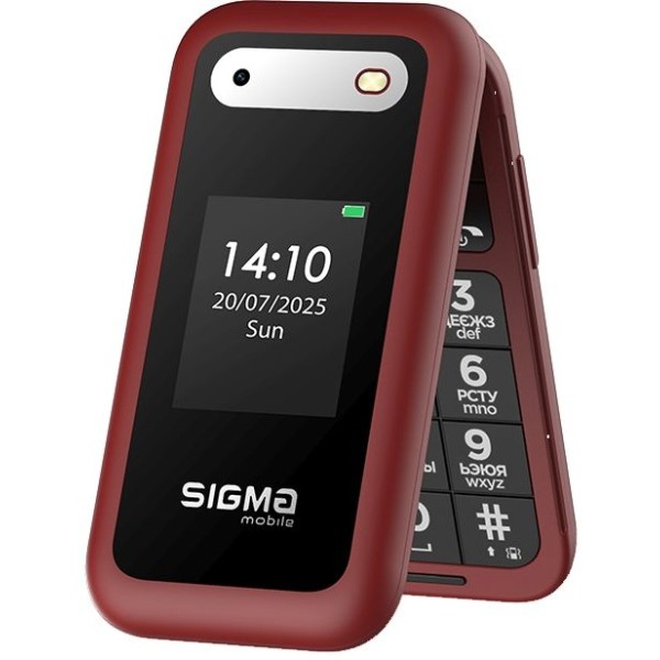 Фото - Мобільний телефон Sigma mobile X-style 281 CLIK Red