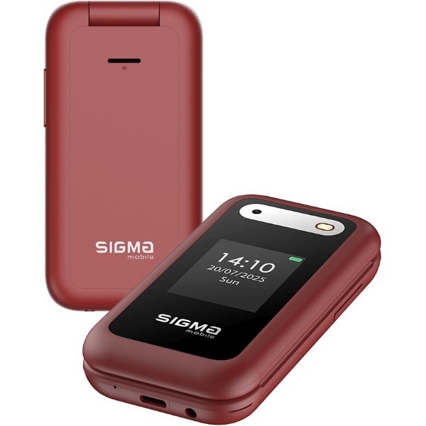 Фото - Мобільний телефон Sigma mobile X-style 281 CLIK Red