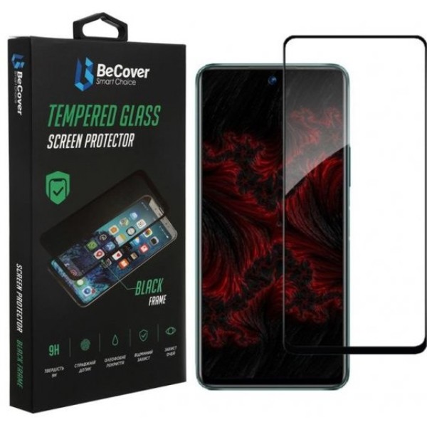 Фото - Захисне скло для смартфону BeCover for Infinix Hot 11S (X6812) Black (707600)