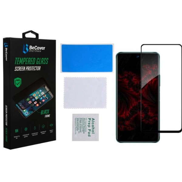 Фото - Захисне скло для смартфону BeCover for Infinix Hot 11S (X6812) Black (707600)