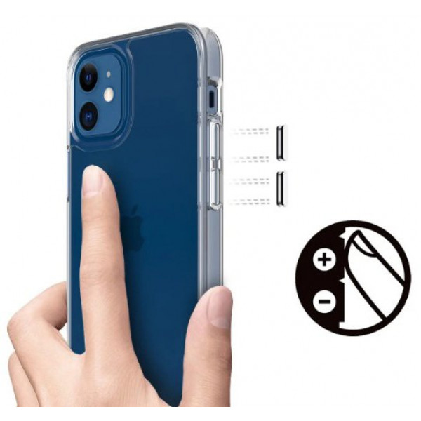 Фото - Чохол для смартфону BeCover Space Case for Apple iPhone 12/12 Pro Transparancy (707793)