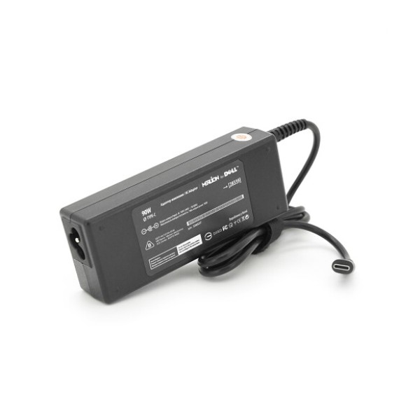 Фото - Зарядное устройство для ноутбука Merlion Dell 90W USB Type-C + каб.пит. (LDL90/Type-C/28339)