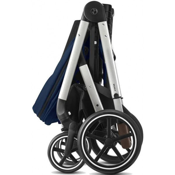 Фото - Коляска прогулянкова Cybex Balios S Lux SLV Navy Blue navy blue (з бампером)