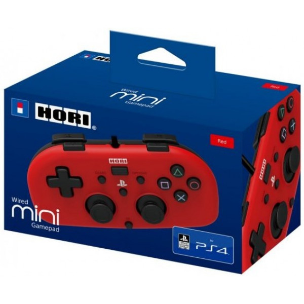Фото - Геймпад Hori Mini Gamepad для PS4 Red (4961818028418)