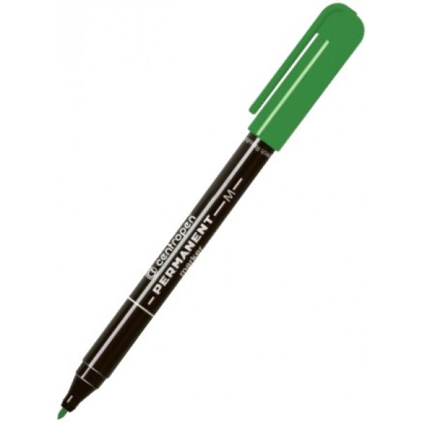 Фото - Маркер Centropen Permanent 2846 1 мм Green (2846/04)