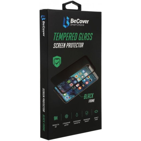 Фото - Захисне скло для смартфону BeCover for Infinix Hot 11S (X6812) Black (707600)