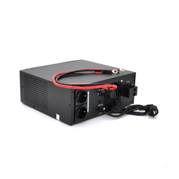 Фото - Уцінка - Інвертор гібридний сонячний Brazzers BRZ-SOLAR-1500, 1500VA/1200W, 24V