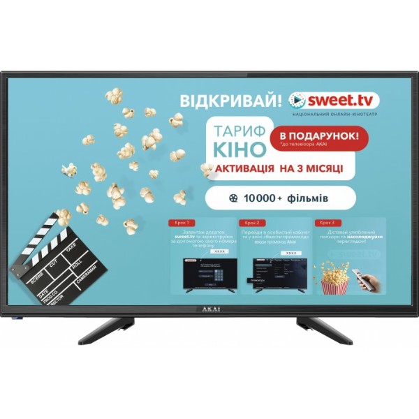 Фото - Телевізор Akai UA24HD22T2S