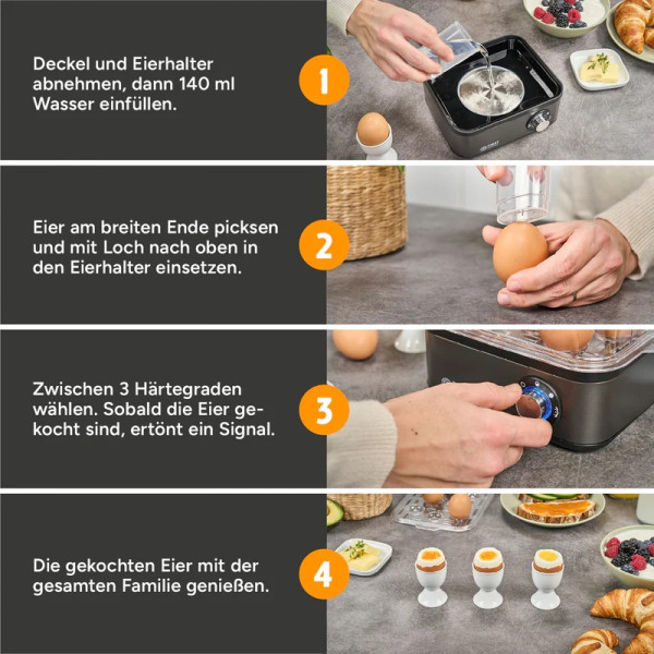 Фото - Яйцеварка First FA-5115-3-GR